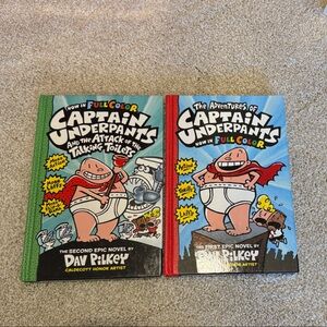 Captain Underpants Hardcover Books Set